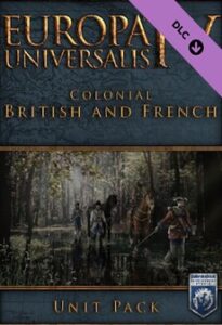 Europa Universalis IV: Colonial British and French Unit Pack GLBOAL Steam Key GLOBAL