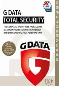 G Data Total Security (PC, Android, Mac, iOS) - 1 Device 1 Year - G Data Key - GLOBAL