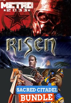 Metro 2033 + Risen + Sacred Citadel Bundle Steam Key GLOBAL