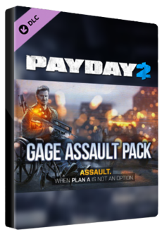 PAYDAY 2: Gage Assault Pack Steam Key GLOBAL