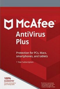 McAfee AntiVirus Plus 1 Device, 1 Year (PC, Android, Mac, iOS) - McAfee Key - GLOBAL