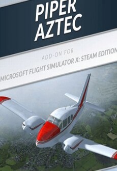 Microsoft Flight Simulator X: Steam Edition - Piper Aztec Add-On CD-key Global Steam Key GLOBAL