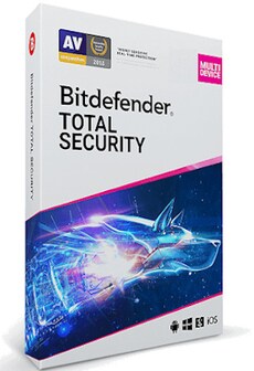 Bitdefender Total Security (5 Devices, 3 Years) - PC, Android, Mac, iOS - Key GLOBAL