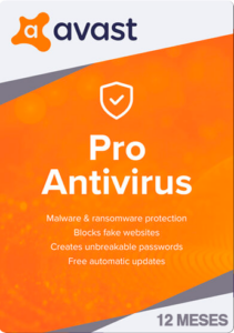 Avast Pro Antivirus 1 Año / 1 Dispositivo