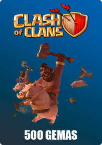 Clash of Clans - Recarga 500 Gemas