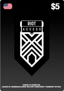 Riot Access - Gift Card $5