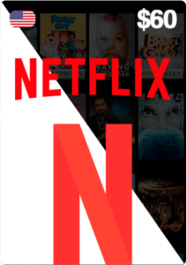 Netflix Gift Card - Código Digital $60