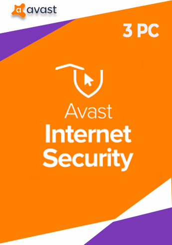 AVAST Internet Security PC 3 Devices 1 Year Key GLOBAL