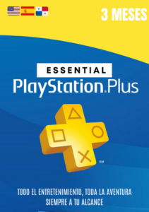 PlayStation - Recarga PsPlus Essential 3 Meses