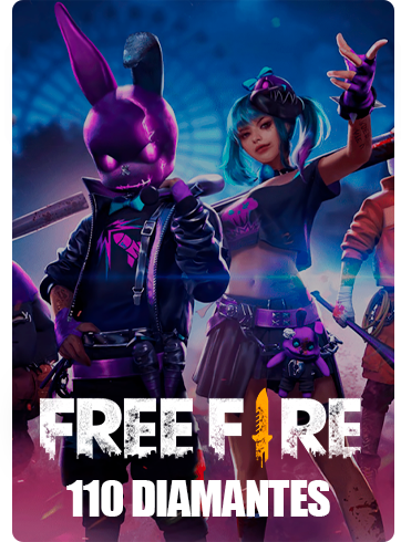 Free Fire Recarga por ID - 100 Diamantes + 10 Bonus