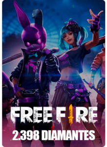 Free Fire Recarga por ID - 2180 Diamantes + 218 Bonus