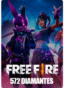 Free Fire Recarga por ID - 520 Diamantes + 52 Bonus