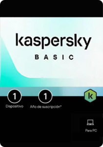 Kaspersky Basic - 1 año / 1 PC