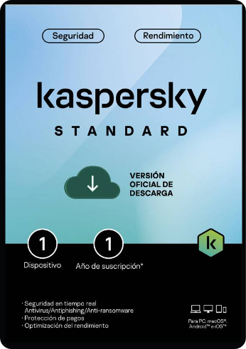 Kaspersky Standard - 1 año / 1 Dispositivo