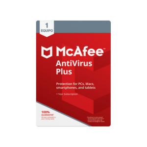 McAfee Antivirus Plus - 1 Año / 1 Dispositivo