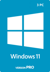 Microsoft - Windows 11 Pro RETAIL x 3 PC